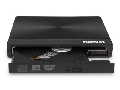 Hamlet XDVDSLIM3AC lettore di disco ottico DVD±RW Nero