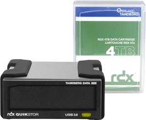 Overland-Tandberg 8866-RDX dispositivo di archiviazione di backup Disco di archiviazione Cartuccia RDX 4 TB