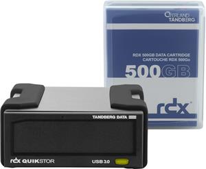 Overland-Tandberg 8863-RDX dispositivo di archiviazione di backup Disco di archiviazione Cartuccia RDX 500 GB