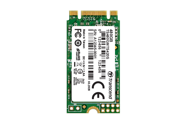 Transcend 420S 480 GB M.2 Serial ATA III 3D NAND