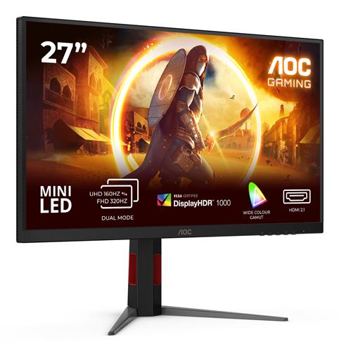 27IN FAST IPS 3840X2160 16:9 1MS 160HZ HDMI DP