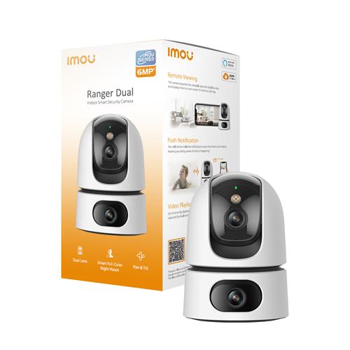 Imou Ranger Dual Pro 6MP Telecamera di sicurezza IP Interno 2304 x 1296 Pixel Scrivania