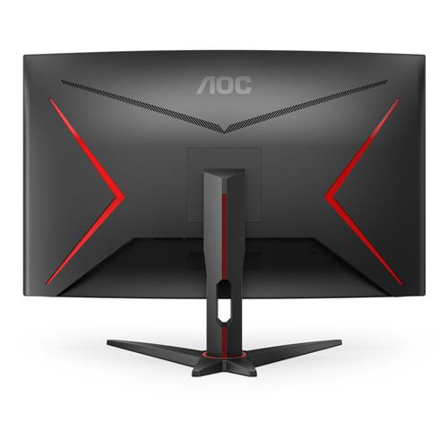 AOC G2 C32G2ZE/BK Monitor PC 80 cm (31.5) 1920 x 1080 Pixel Full HD LED Nero, Rosso
