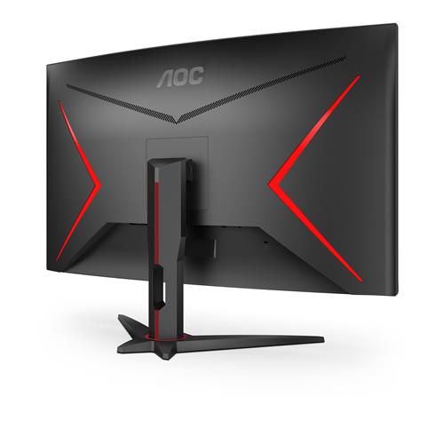 AOC G2 C32G2ZE/BK Monitor PC 80 cm (31.5) 1920 x 1080 Pixel Full HD LED Nero, Rosso