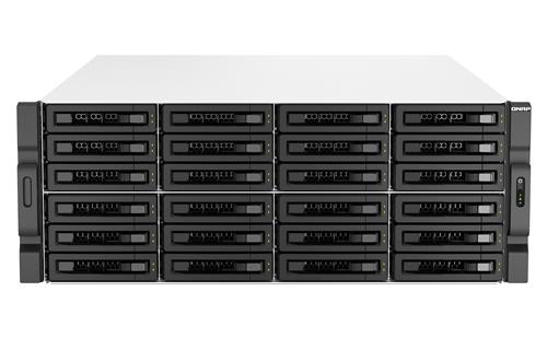 QNAP TS-H3087XU-RP NAS Armadio (4U) Intel Xeon E E-2378 64 GB DDR4 0 TB QuTS hero Nero, Bianco