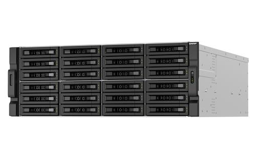 QNAP TS-H3087XU-RP NAS Armadio (4U) Intel Xeon E E-2378 64 GB DDR4 0 TB QuTS hero Nero, Bianco