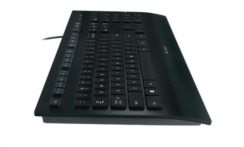 Logitech K280E Pro f/ Business tastiera Ufficio USB QWERTY Italiano Nero