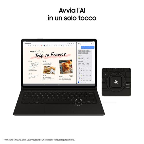 GALAXY TAB S10 FE+ WIFI 12+256GB GRAY