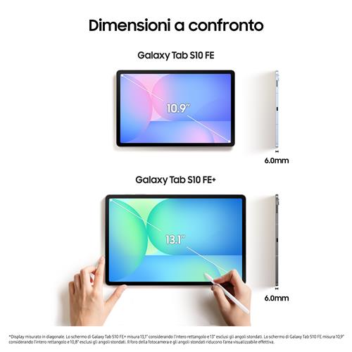 GALAXY TAB S10 FE+ WIFI 12+256GB GRAY