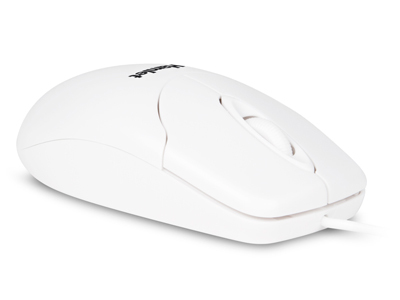 Hamlet OEM Mouse USB 1000 DPI 2 Tasti e Scroll Bianco