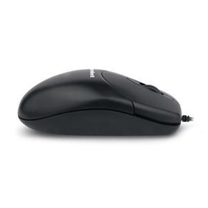 MOUSE OTTICO USB+3 TASTI SCROLL 1000 DPI - LUNGHEZZA CAVO 1.8 MT