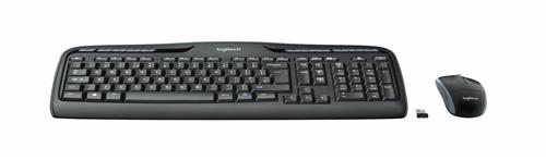 Logitech Wireless Combo MK330 tastiera Mouse incluso Ufficio USB QWERTZ Tedesco Nero