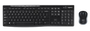 Logitech Wireless Combo MK270 tastiera Mouse incluso Universale USB QWERTY Italiano Nero