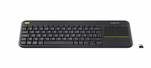 Logitech K400 Plus Tv tastiera Universale RF Wireless QWERTY Italiano Nero