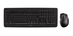 CHERRY DW 5100 tastiera Mouse incluso Universale RF Wireless QWERTY Inglese UK Nero