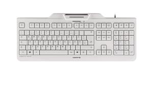 CHERRY KC 1000 SC tastiera Ufficio USB QWERTZ Tedesco Grigio