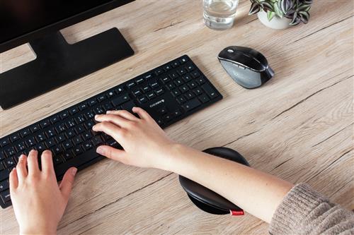 CHERRY SLIDEPAD ERGO poggiapolso Nero