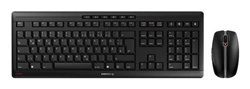 CHERRY Stream Desktop tastiera Mouse incluso Ufficio RF Wireless QWERTZ Tedesco Nero