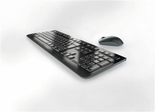 CHERRY DW 3000 tastiera Mouse incluso Casa/ufficio RF Wireless QWERTY Italiano Nero