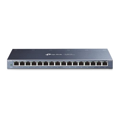 16-PORT GIGABIT DESKTOP SWITCH 16 GIGABIT RJ45 PORTS STEEL CASE