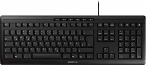 CHERRY STREAM KEYBOARD tastiera Ufficio USB QWERTZ Ceco, Slovacco Nero