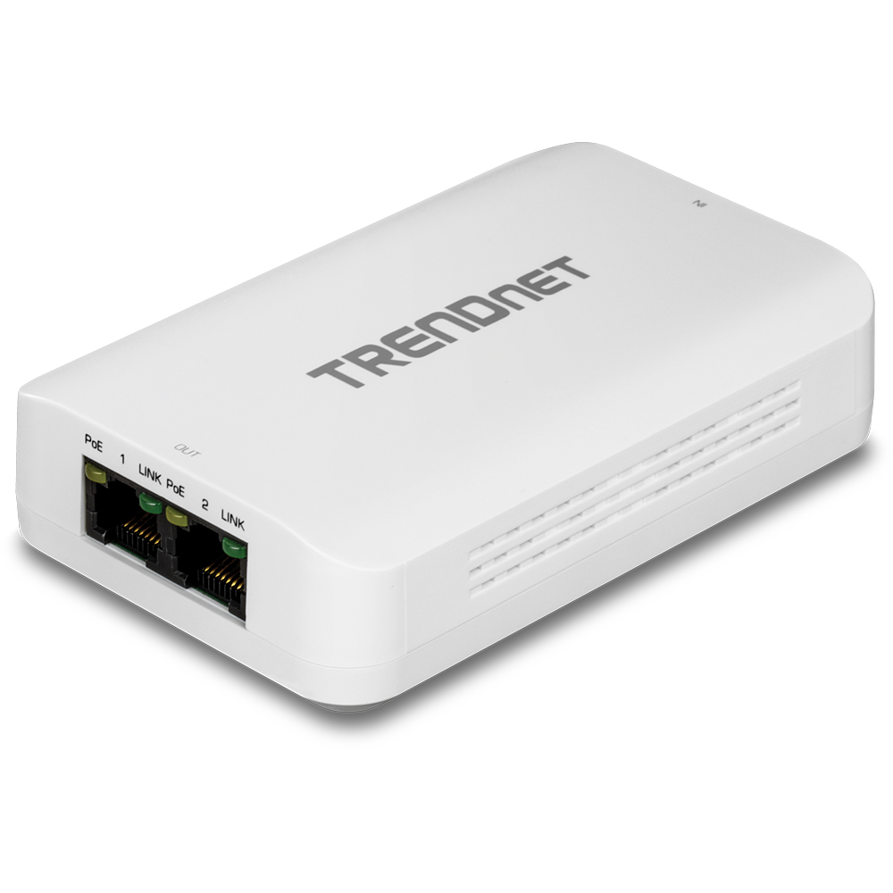 Trendnet TPE-BE200 moltiplicatore di rete Ricevitore e trasmettitore di rete Bianco 10, 100, 1000 Mbit/s