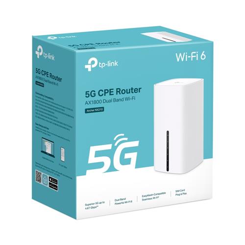 5G AX1800 WIRELESS DUAL-BAND GIGABIT ROUTER