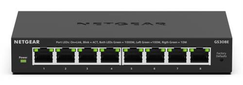 8PT GIGABIT PLUS SWITCH (GS308E)