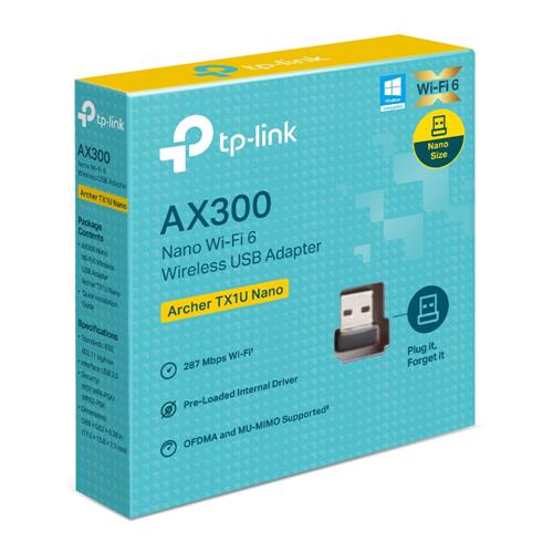 AX300 NANO WI-FI 6 USB ADAPTER