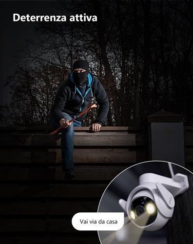 Imou Cruiser 2 - 3K - Telecamera Motorizzata da esterno Full Color in Wi-Fi 6