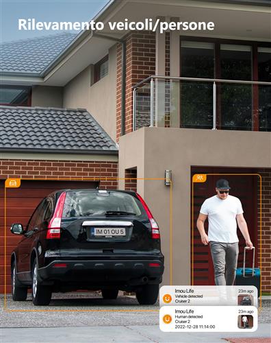 Imou Cruiser 2 - 3K - Telecamera Motorizzata da esterno Full Color in Wi-Fi 6