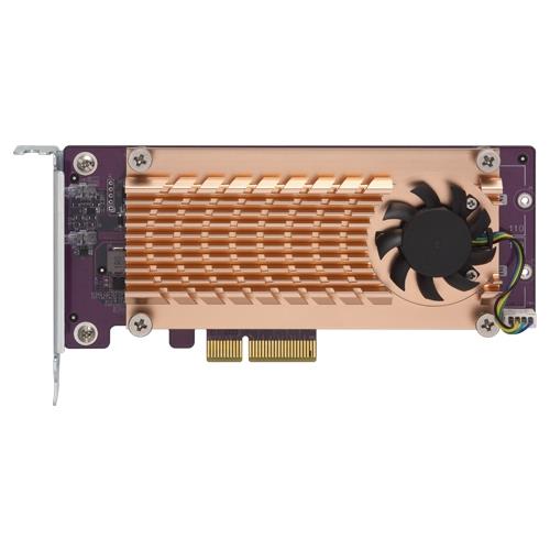 DUAL M.2 22110/2280 PCIE SSD EXPANSION CARD (PCIE GEN2 X4)