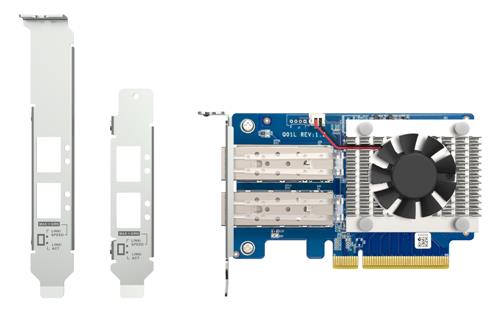 DUAL-PORT SFP+ 10GBE EXP. CARD LOW-PROFILE FORM FACTOR PCIE G3