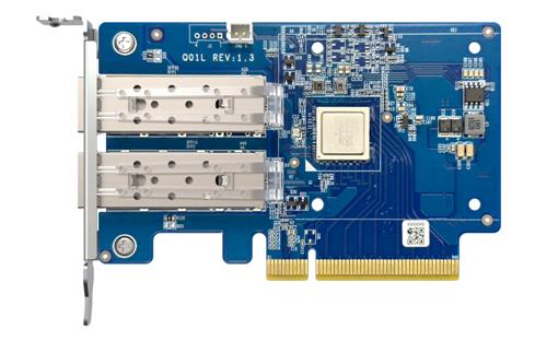 DUAL-PORT SFP+ 10GBE EXP. CARD LOW-PROFILE FORM FACTOR PCIE G3