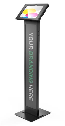 IPAD 10-11 GEN APEX ENCLOSURE BRANDABLE FLOOR STAND