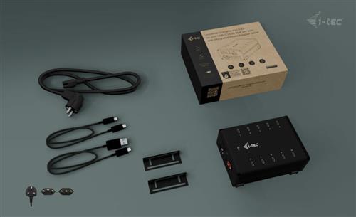 I-TEC CHARGING HUB 10X USB-C USB-C/USB-A HUB 15W/PORT 180W