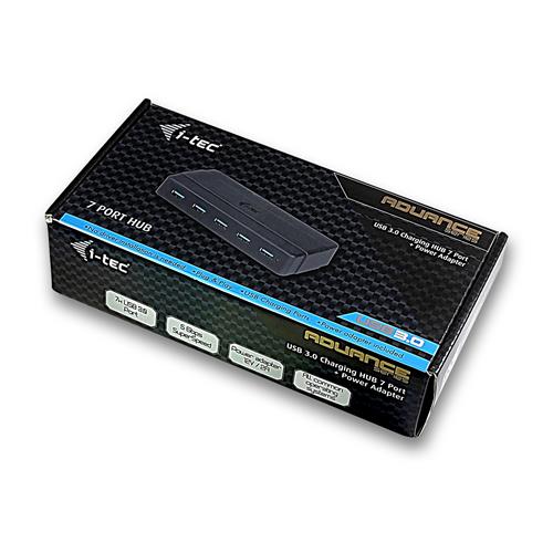 I-TEC USB 3.0 CHARGING HUB 7 USB 3.0 HUB 7PORT WITH POWER AD.
