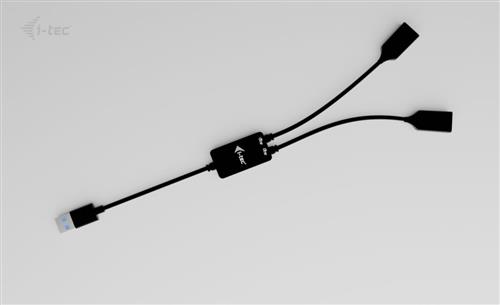 I-TEC USB-A CABLE HUB 2 PORT USB-A HUB TO 2 PORT (2X USB-A)