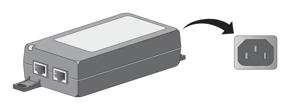 Cisco CW-INJ-8 adattatore PoE e iniettore 10 Gigabit Ethernet 56 V