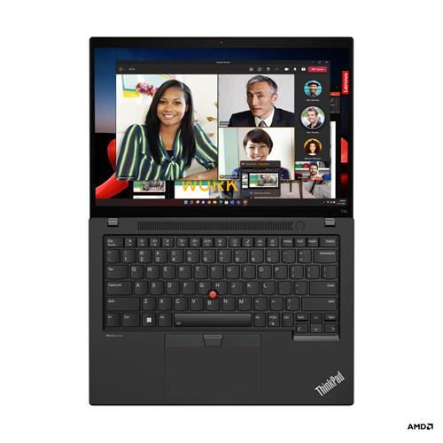 Lenovo ThinkPad T14 AMD Ryzen 5 PRO 7540U Computer portatile 35,6 cm (14) WUXGA 16 GB LPDDR5x-SDRAM 512 GB SSD Wi-Fi 6E (802.11ax) Windows 11 Pro Nero