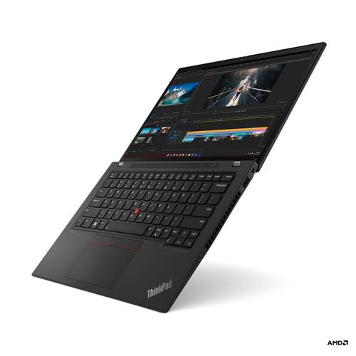 Lenovo ThinkPad T14 AMD Ryzen 5 PRO 7540U Computer portatile 35,6 cm (14) WUXGA 16 GB LPDDR5x-SDRAM 512 GB SSD Wi-Fi 6E (802.11ax) Windows 11 Pro Nero