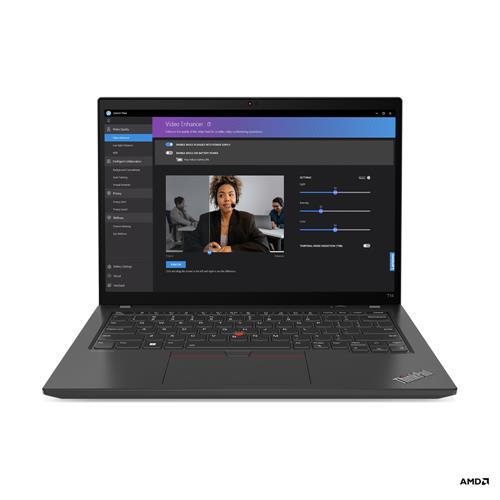Lenovo ThinkPad T14 AMD Ryzen 5 PRO 7540U Computer portatile 35,6 cm (14) WUXGA 16 GB LPDDR5x-SDRAM 512 GB SSD Wi-Fi 6E (802.11ax) Windows 11 Pro Nero