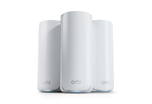ORBI MESH WIFI 7 SYSTEM 3-SET WHITE QUAD-BAND
