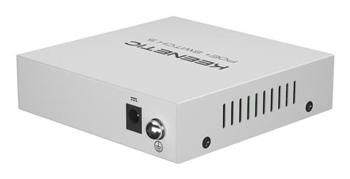 POE+ SWITCH 5 1 PORTA 1GBPS + 4 PORTE 1 GBPS POE+ 60W