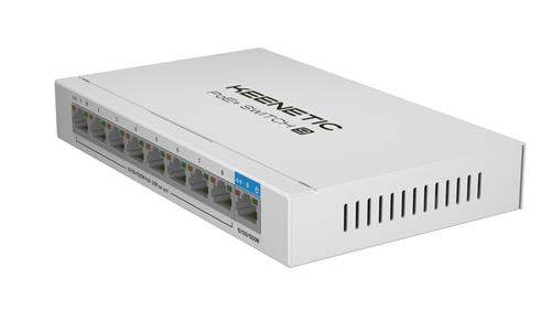 POE+ SWITCH 9 - 1 PORTA 1GBPS + 8 PORTE 1 GBPS POE+ 120W