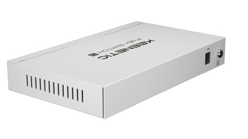 POE+ SWITCH 9 - 1 PORTA 1GBPS + 8 PORTE 1 GBPS POE+ 120W