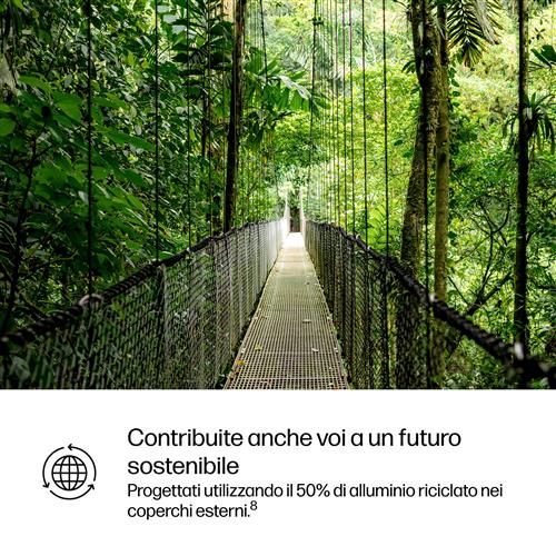 HP ProBook 4 G1q Next Gen AI PC Copilot+ PC Qualcomm Snapdragon X1-26-100 Computer portatile 35,6 cm (14