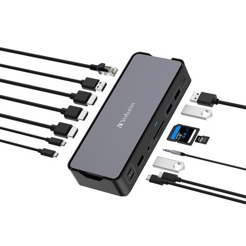 USB-C PRO DOCKING STATION 15 PORT CDS-15