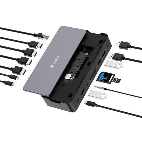 USB-C PRO DOCKING STATION 15 PORT SSD INCLUDED CDS-15SSD
