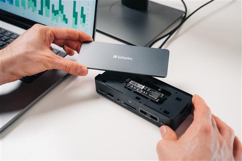 USB-C PRO DOCKING STATION 15 PORT SSD INCLUDED CDS-15SSD